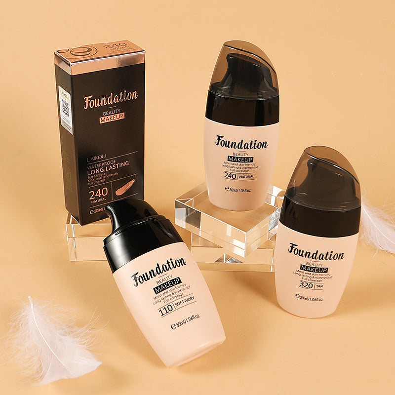 Base de maquillaje LAIKOU 30ml con opciones de color e hidratación